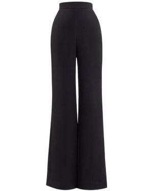 Saiid Kobeisy Straight-Cut Tailored Trousers - Black