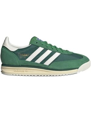 adidas Sl 72 Suede Leather Sneakers - Green