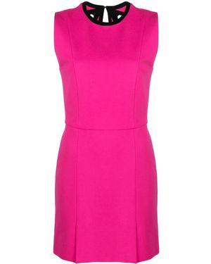 MSGM Dress With Cut Out - Pink