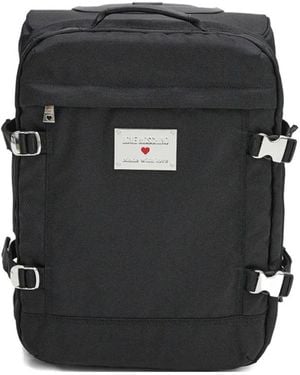 Love Moschino Buckle Trolley Case - Black