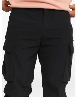 Urban Classics Zip-Fastening Multi-Pocket Pants - Black