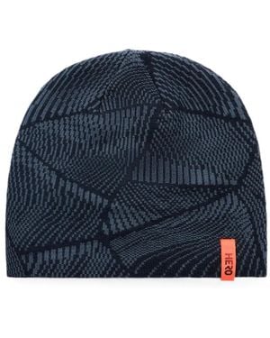 Rossignol Hero Intarsia-Knit Beanie Hat - Blue
