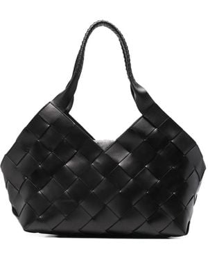Dragon Diffusion Woven Tote Bag - Black