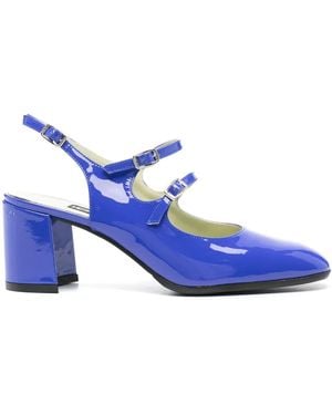 CAREL PARIS 60Mm Banana Slingback Pumps - Blue