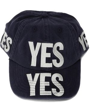 Kap Company Embossed Print Adjustable Cap - Blue