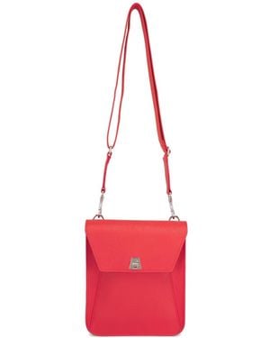 Akris Anouk Cross Body Bag - Red