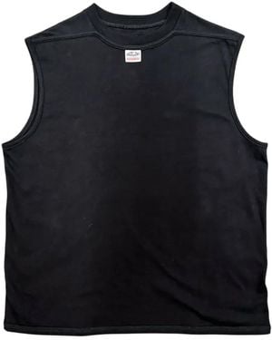 Commission Ärmelloses T-Shirt - Schwarz