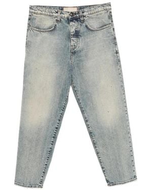 Bonheur Jean Droit À Passants De Ceinture - Grey
