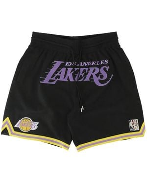 Mitchell & Ness Short De Sport Nba Lakers - Noir