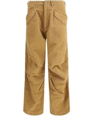 R13 Flap-Pocket Trousers - Natural