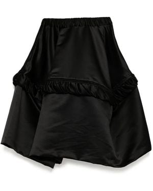 Comme des Garçons Asymmetric Skirt - Black