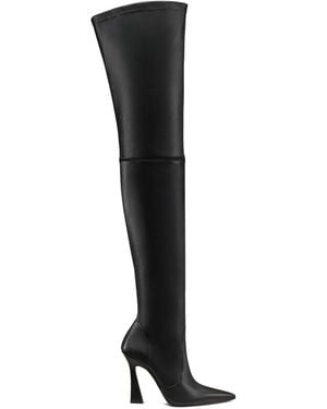 Stuart Weitzman Ultravinnie Pointed Boots - Black