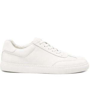 SERGIO MORETTI FIRENZE Lace-Up Trainers - White