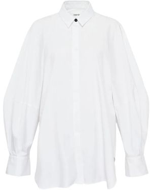 Enfold Balloon-Sleeve Shirt - White