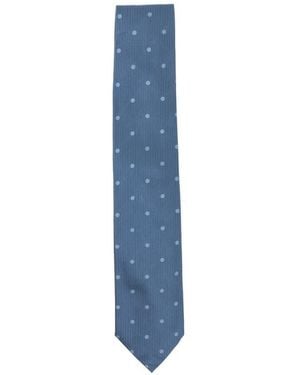 Tom Ford Krawatte Mit Polka Dots - Blau
