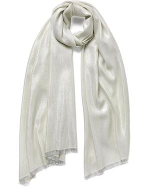 Jane Carr The Mercury Scarf - White