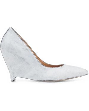 Maison Margiela Pumps Ohne Absatz 100Mm - Weiß