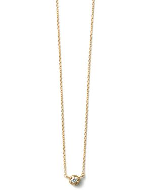 Shihara Collana One Stone - Bianco