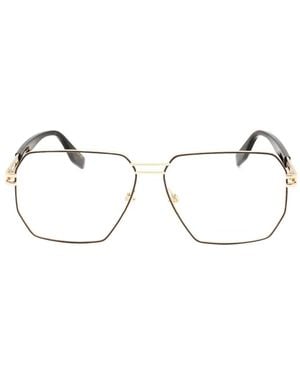 Marc Jacobs Lunettes De Vue À Monture Géométrique - Natural