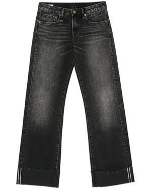 R13 Effie Cuffed Jeans - Gray