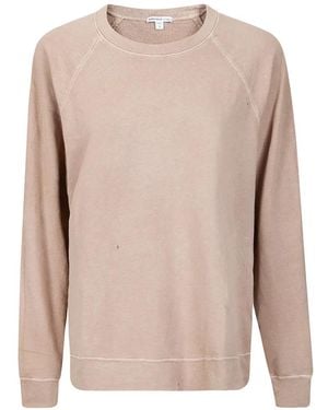 James Perse Cotton Sweatshirt - Pink
