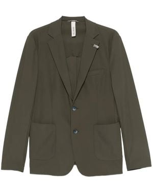 DISTRETTO 12 Active Flap Pocket Jacket - Green