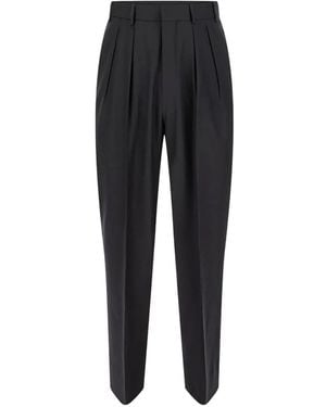 Corneliani Pleated Tailored Pants - Black