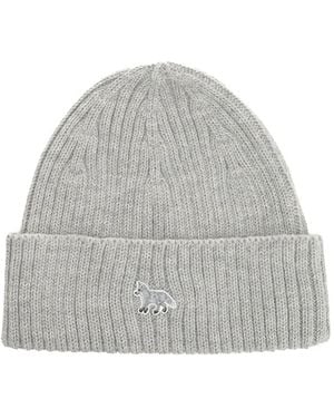 Maison Kitsuné ベイビーフォックス ビーニー - グレー