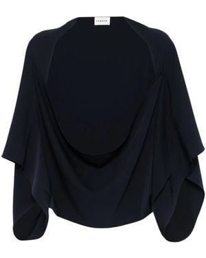 P.A.R.O.S.H. Draped Jacket - Blue