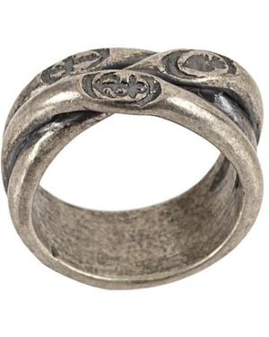 Tobias Wistisen Ring Mit Verschlungenem Design - Mettallic