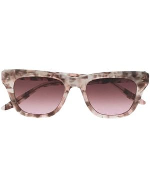 Barton Perreira Gafas de sol con montura wayfarer - Rosa