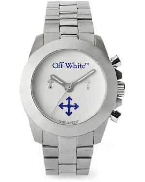 Off-White c/o Virgil Abloh Reloj Reset Chronograph De 40 Mm - Gris