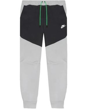 Nike Tech Fleece Taped Track Trousers - Black
