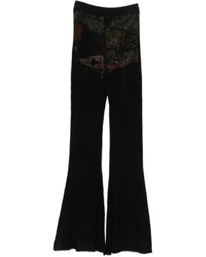 Etro Floral Trousers - Black
