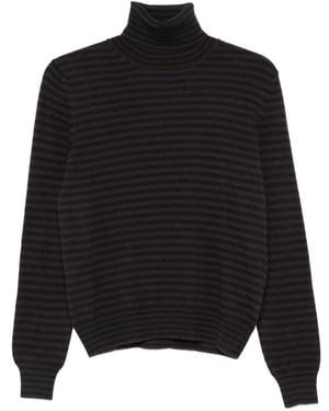 Manzoni 24 Striped Jumper - Black