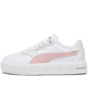 PUMA Cali Court Sneakers Aus Leder - Weiß