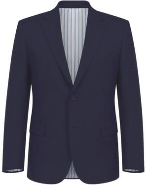 Brioni Notched-Lapel Blazer - Blue