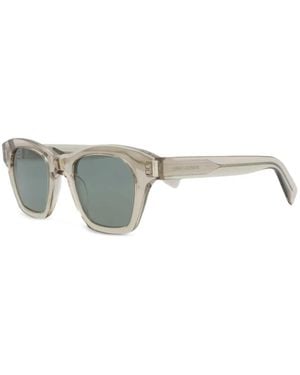 Saint Laurent Square-Frame Sunglasses - Natural