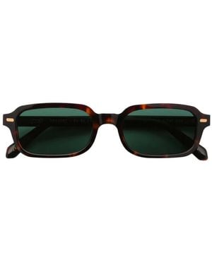 Gast Voce Sonnenbrille Mit Eckigem Gestell - Schwarz
