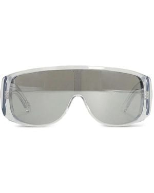 Retrosuperfuture P55 Sonnenbrille Mit Shield-Gestell - Grau