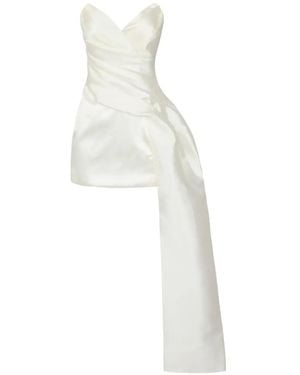 Elisabetta Franchi Mini Dress - White