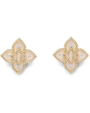 Roberto Coin Princess Flower Ohrringe Mit Diamanten - Natur