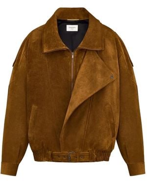 Saint Laurent Bomber Jacket - Brown