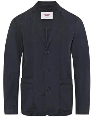 Orlebar Brown Single-Breasted Patch-Pocket Jacket - Blue