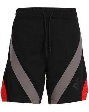 HUGO X Racing Bulls ロゴ トラックショーツ - ブラック