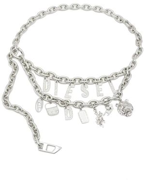 DIESEL X Hoshi Cintura A Catena B - Bianco