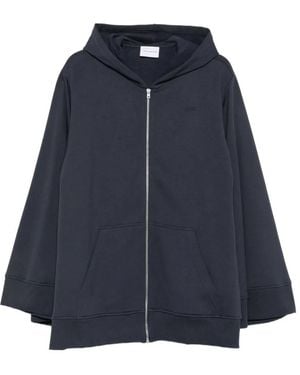 7 For All Mankind Zip-Up Hoodie - Blue