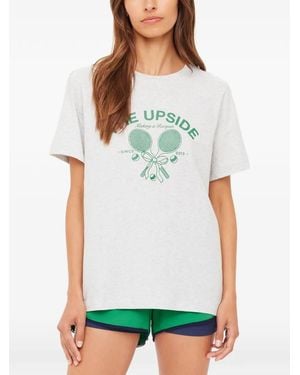 The Upside Casey Racquet-Graphic T-Shirt - Green