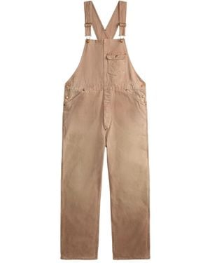 RRL Pocket Cotton Overalls - Natural