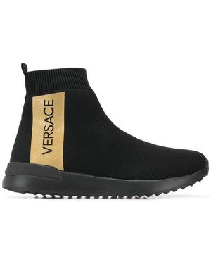 Versace Jeans Couture Sock Trainers - Black